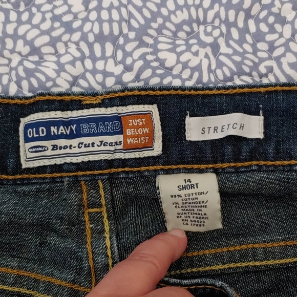 Old Navy Boot-Cut Jeans - Size 14 Short - Picture 4 of 7